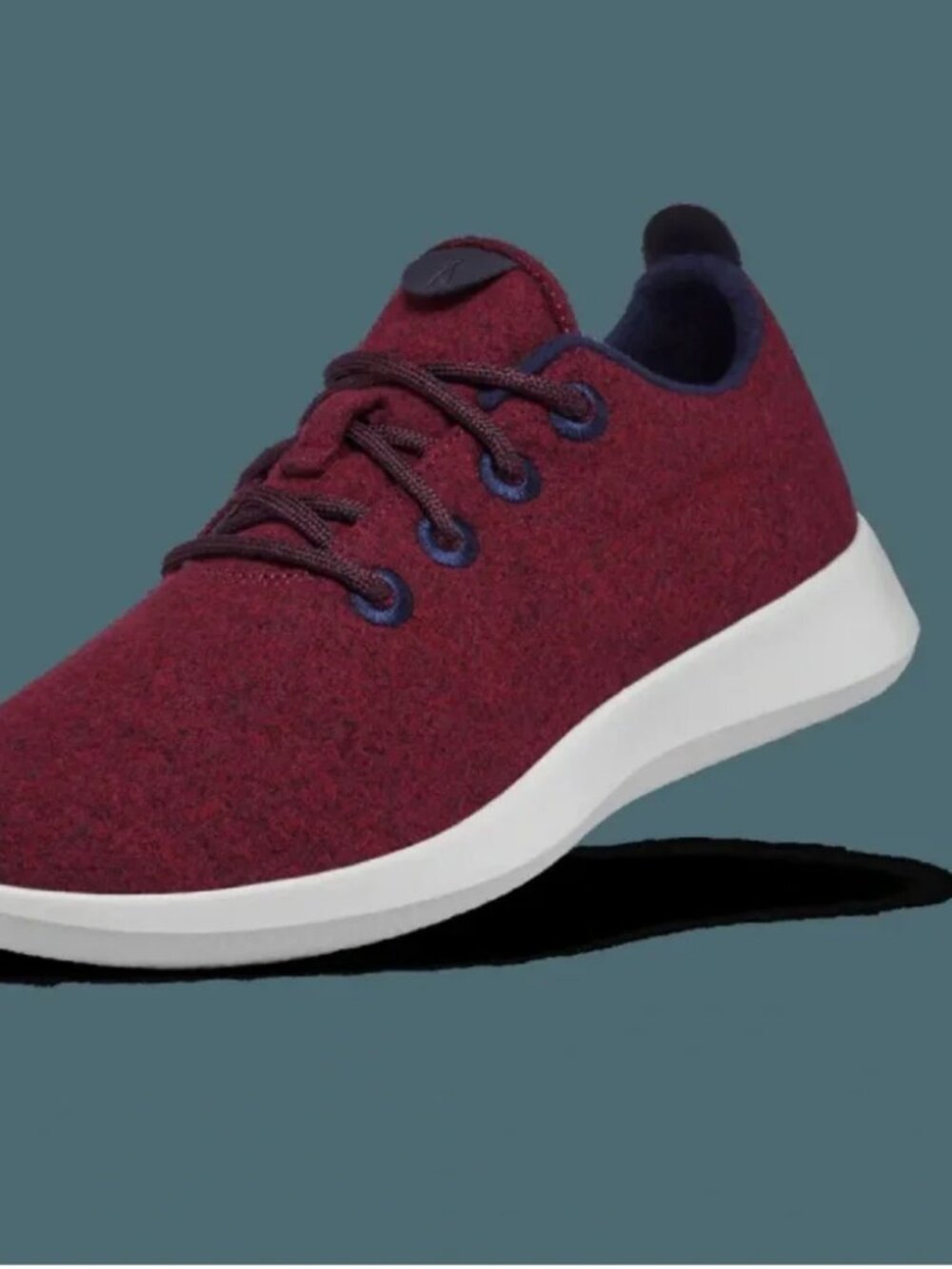 Allbirds Olympus Women's Size 9 Merino Wool Running Shoes Burgundy